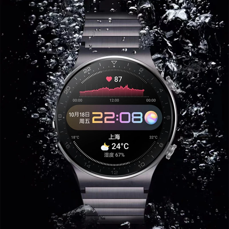 Strap for Huawei WATCH 3Pro new Watch Band 22mm Stainless Steel Correa Fine Watchband for GT 3 Pro 46mm GT2/Gt3 46mm Wristband