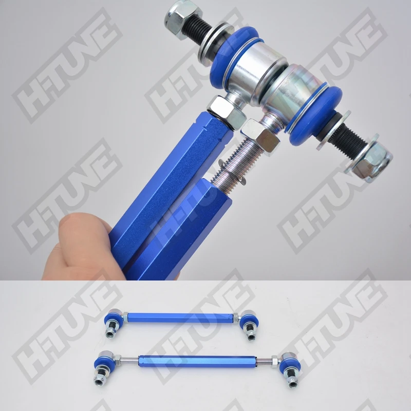 Rear 12mm Ball Joint Adjustable Anti-Roll Sway Bar End Link Kits For NAVARA D23 NP300 / BENZ X-CLASS 2015 ++