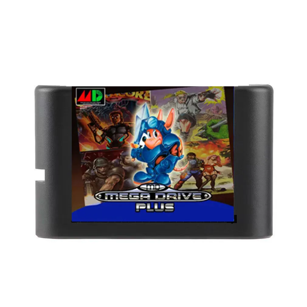 The Ultimate MD Remix Game Cartridge for USA/ Japanese /European SEGA GENESIS MegaDrive Console