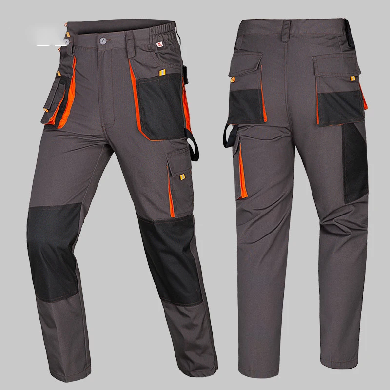 Pantaloni multitasche da uomo officina meccanico elettricista saldatore riparazione auto pittore decorazione manutenzione lavoratore tuta Trouse