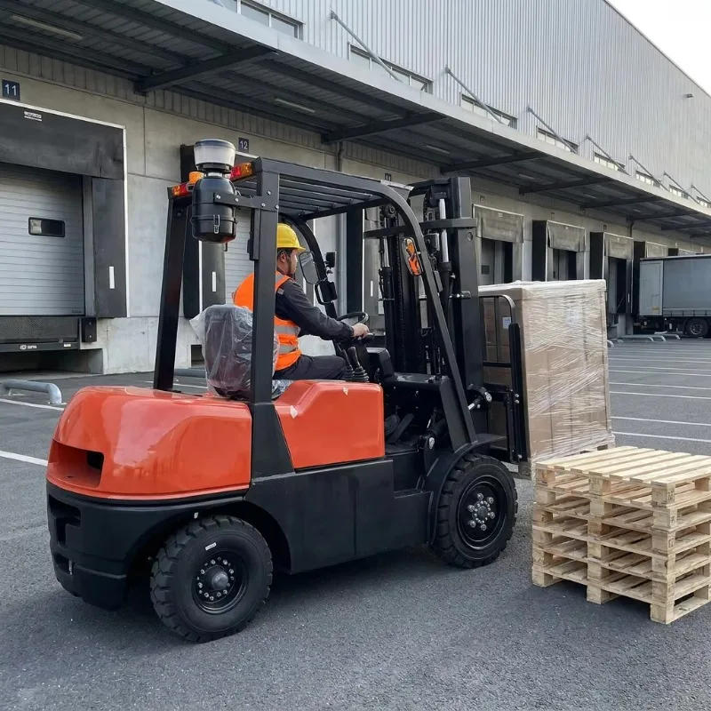2.5 Ton Diesel Forklift with Low Noise Design and Efficient Cooling System for Continuous Operation in Busy Warehouse Sites