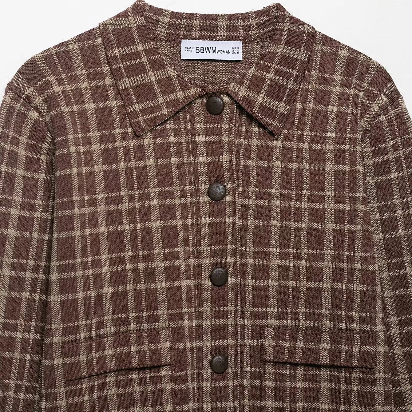 Women's Plaid irt Sle Knitted Open Cardigan Outerwear Casual Knitwear European Sle Long Sve Turn-down Collar Regular...