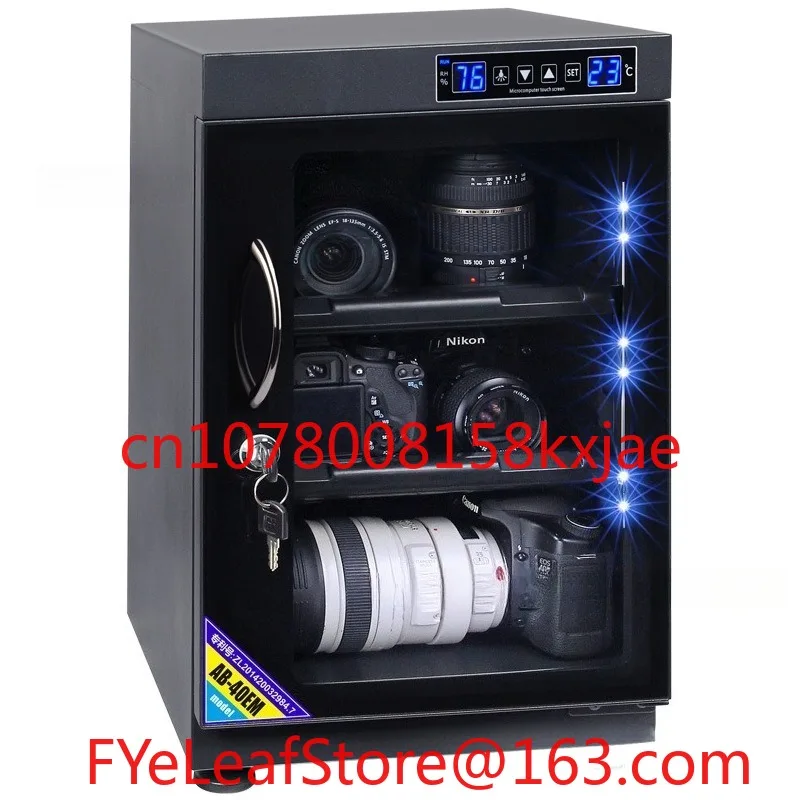 Aibao-caja electrónica a prueba de humedad, 30/40/50 L, lente de cámara SLR, sello, horno de secado, gabinete de deshumidificación para fotografía