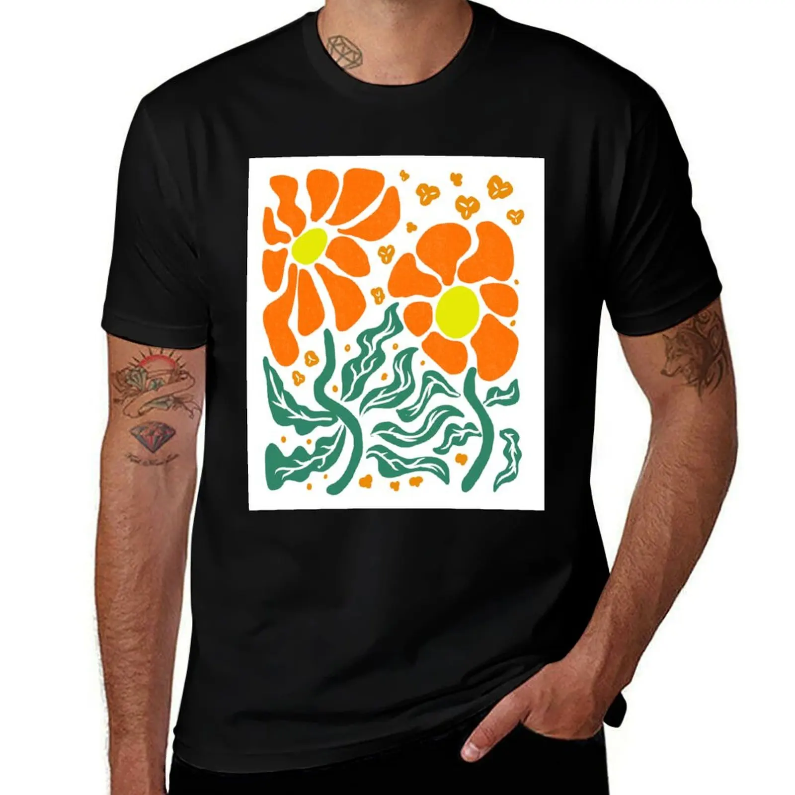 

Trippy Hippy Flowers T-Shirt Blouse shirts graphic tee korean fashion funny gifts tshirts for men