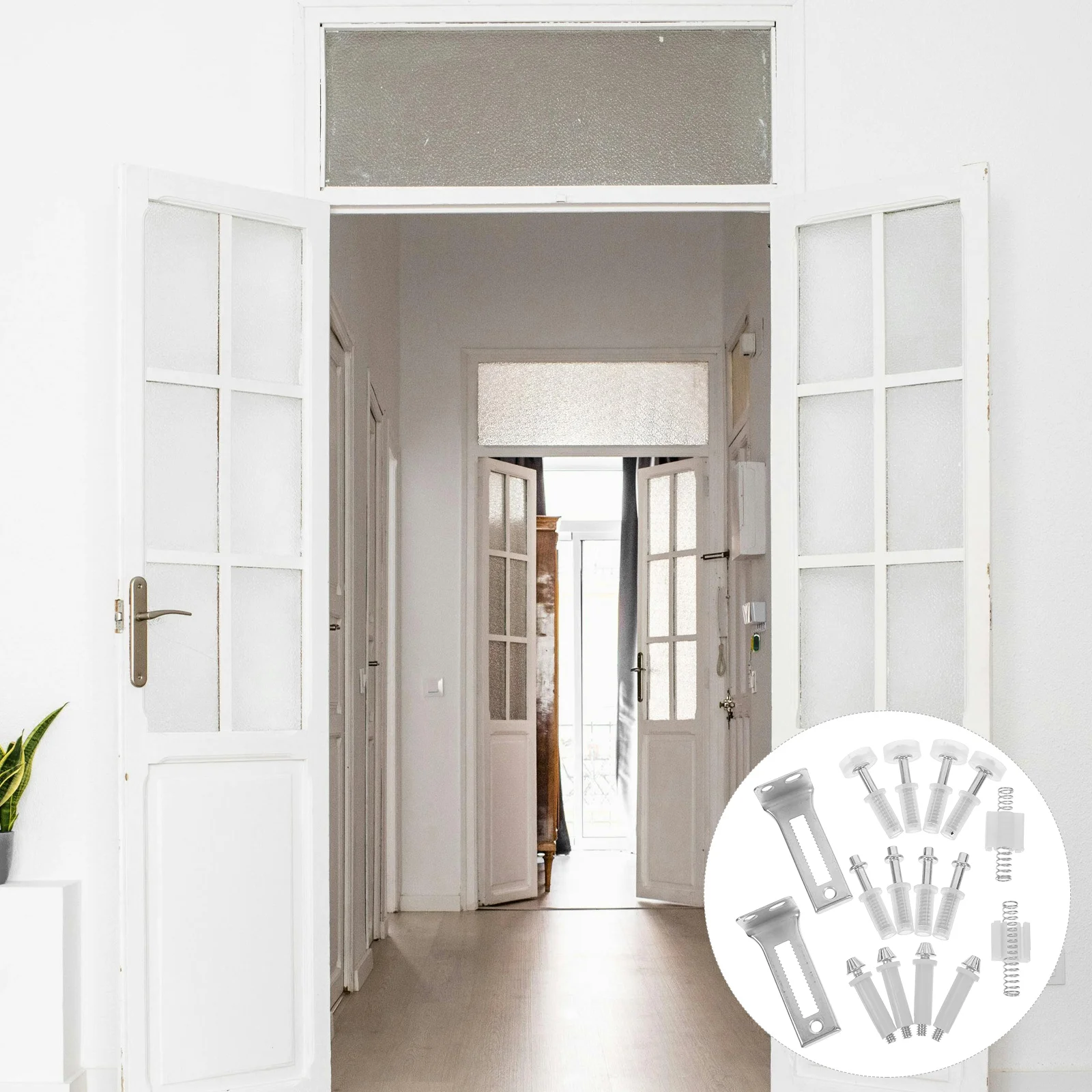 Pivot pieghevole per fisarmonica per armadio con porta bi-fold per porte scorrevoli di fienile in plastica