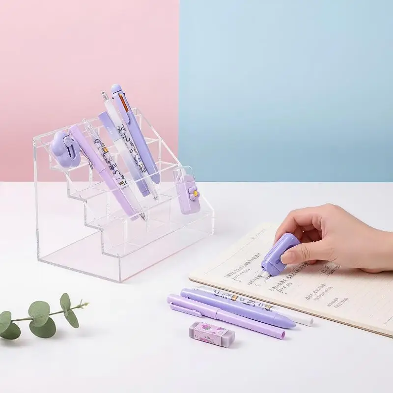 7 Pcs Neutral Pen Stationery Kit Lightweight Student School Supplies Graduation Gift