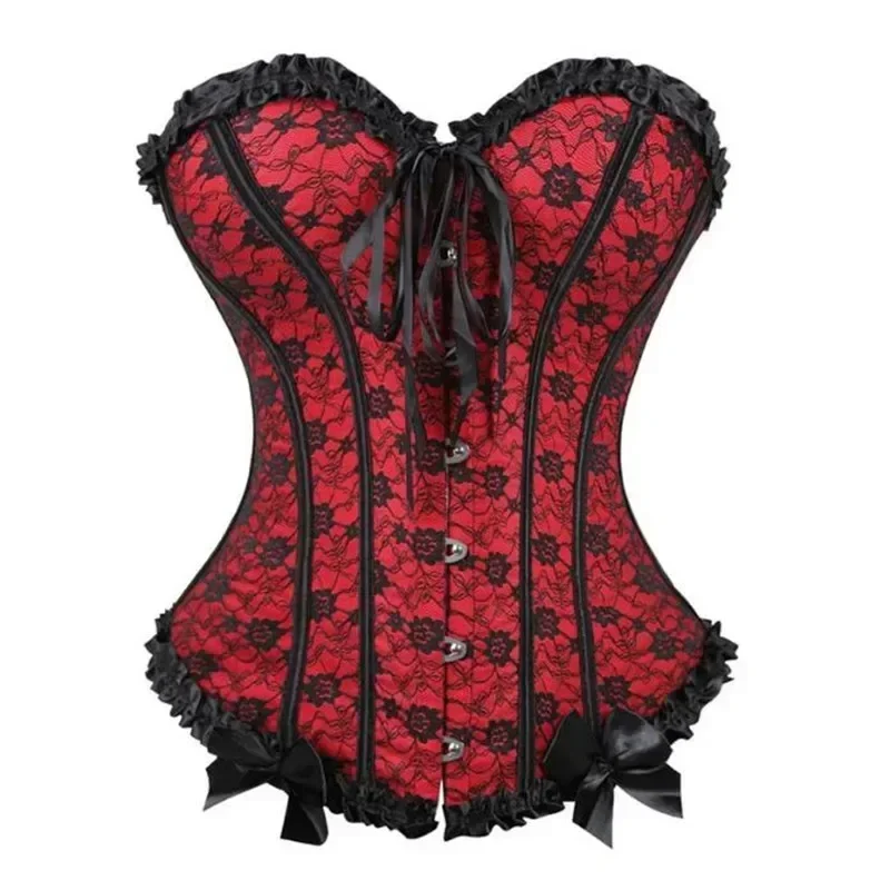 

Сексуальный корсет Overbust, готические бюстье и корсеты, корсет на шнуровке, корсет на талию, корректирующее белье для живота, женский формирователь пояса