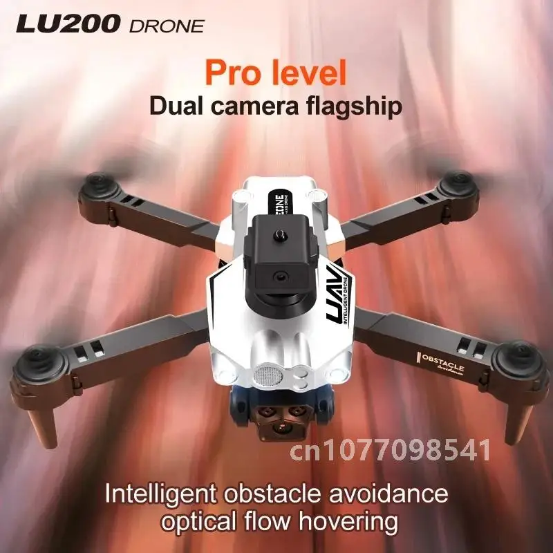 LU200 Pro Drone 8k Gps Professional Wifi FPV Three Camera Aerial Photography Triple-camera Obstacle Avoidance Brushless RC10000m