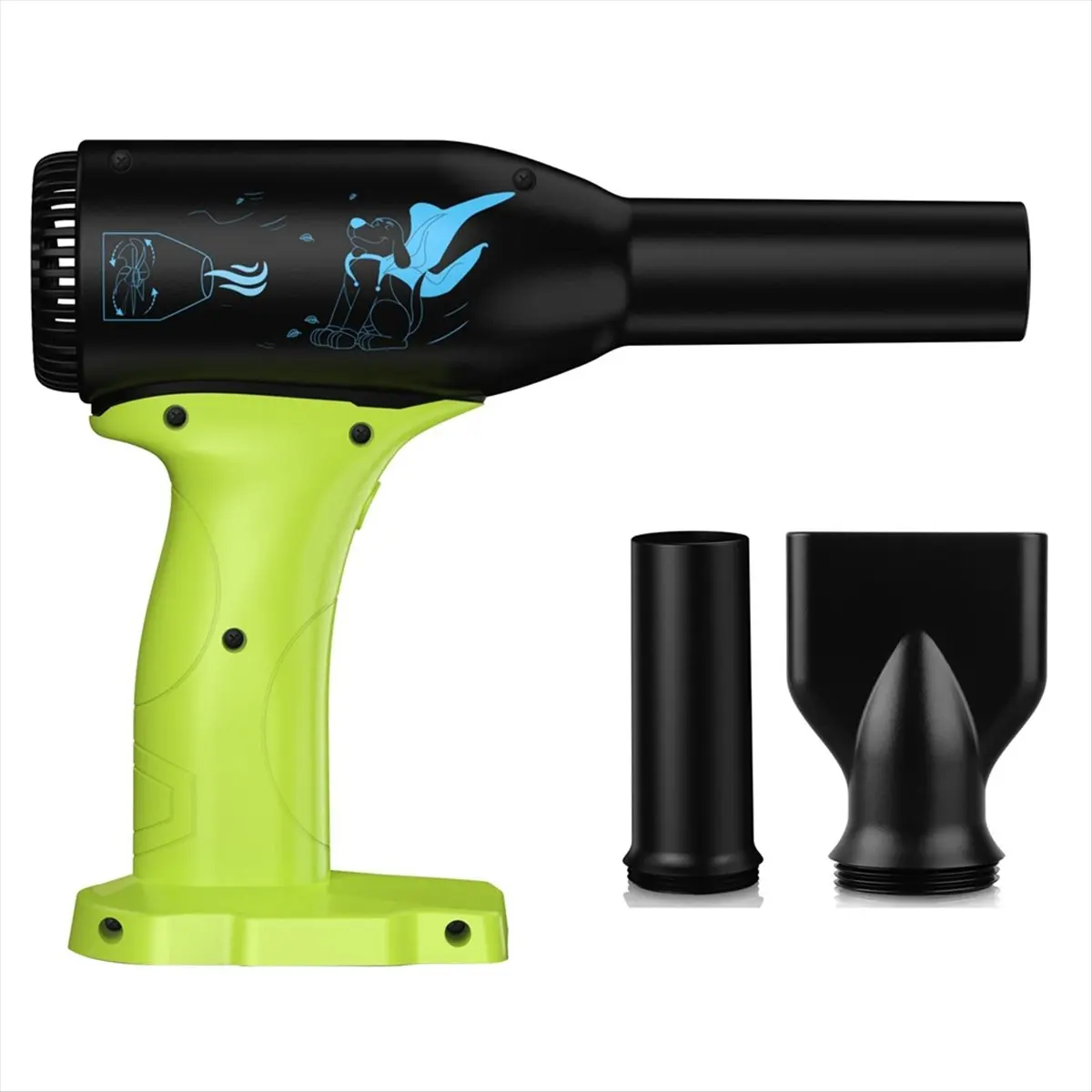 A26Z Jet Blower Turbo Fan for + 18V Battery, 90000RPM Jet Dry Blower, Cordless Handheld Electric Dust Removal Fan