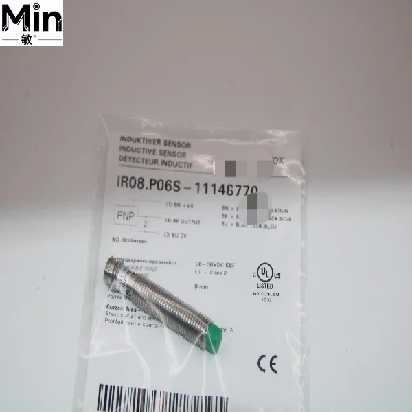 IR08.P06S-11148770 Inductive Proximity Sensor for Laboratory Industrial Automation Detection