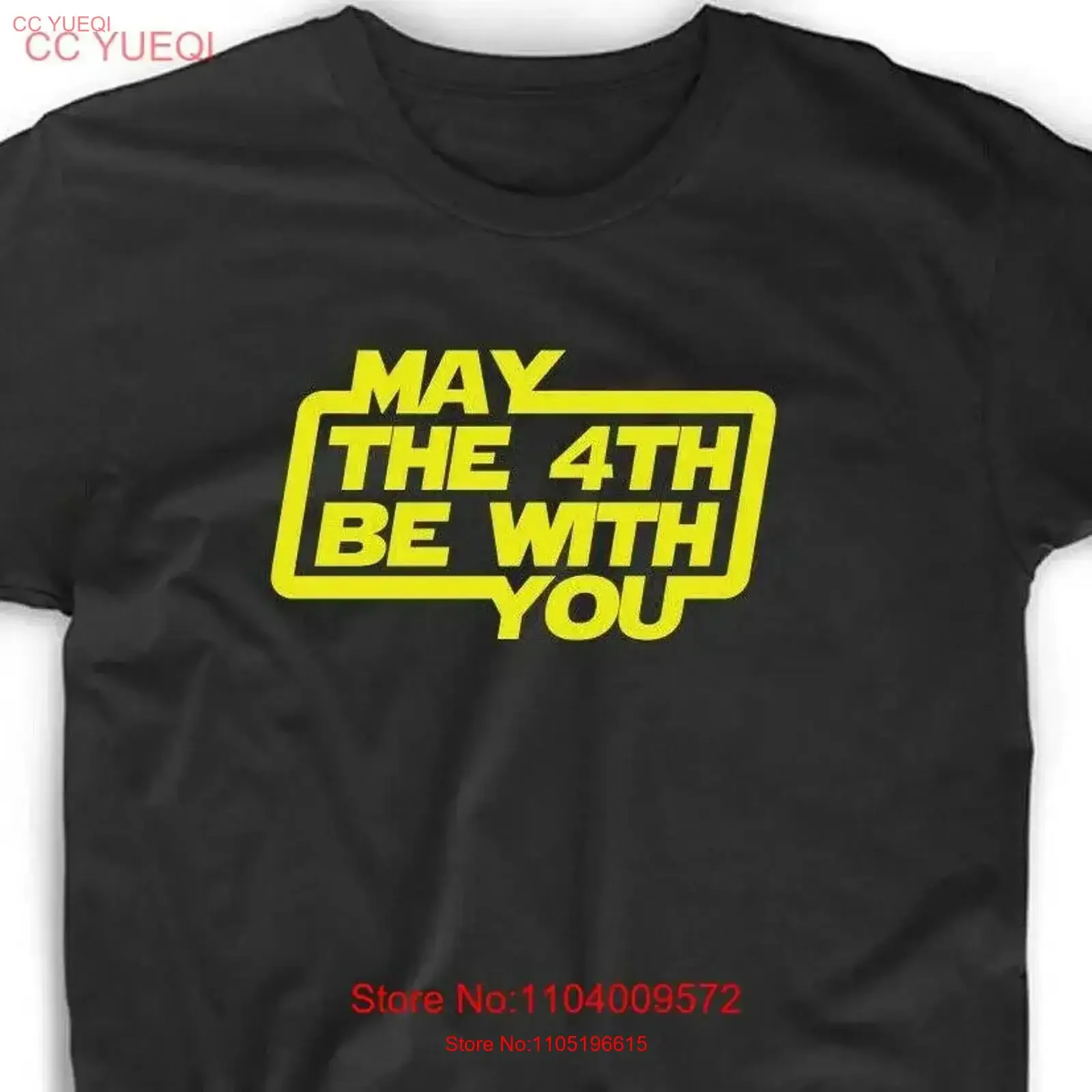 May The 4th Be With You T Shirt Star Day Sci Fi Science Geek Force Nerd vintage Washed streetwear Stylish Soft designer clothes