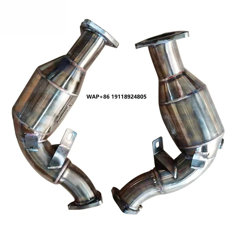 

High performance Stainless Steel Racing catted Polishing exhaust downpipe for S5