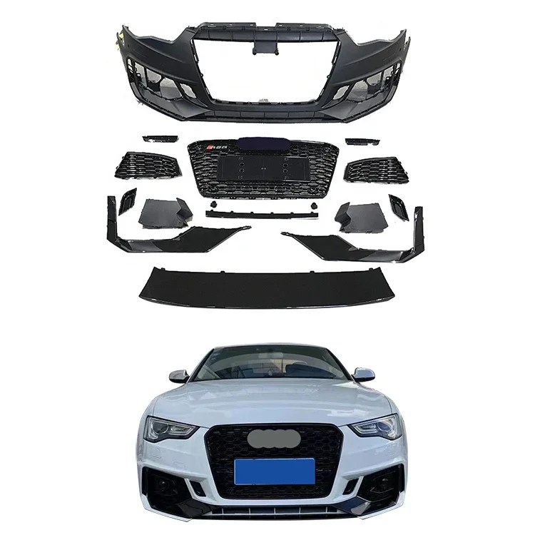 

Factory Supply Auto Parts A5 Upgrade to RS5 B8.5 Body Kit Use B9 Style Front Bumper for RS5 B8.5 2013-2015