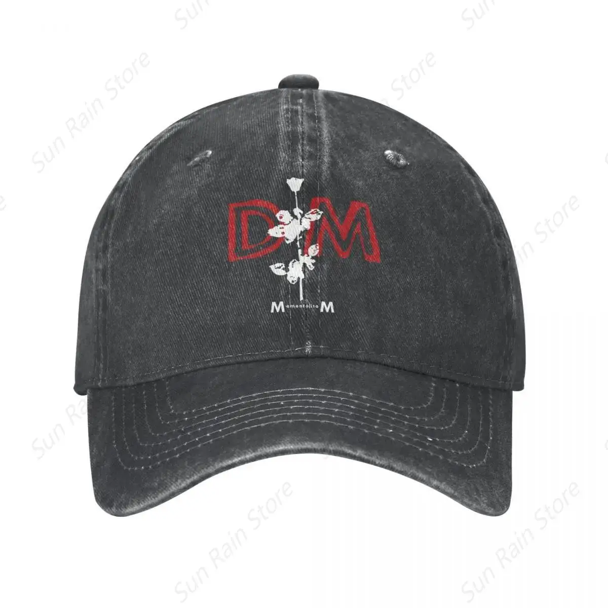 DM Memento Mori Unisex Style Baseball Cap Depeche Mode Distressed Denim Caps Hat Vintage Outdoor All Seasons Travel Headwear