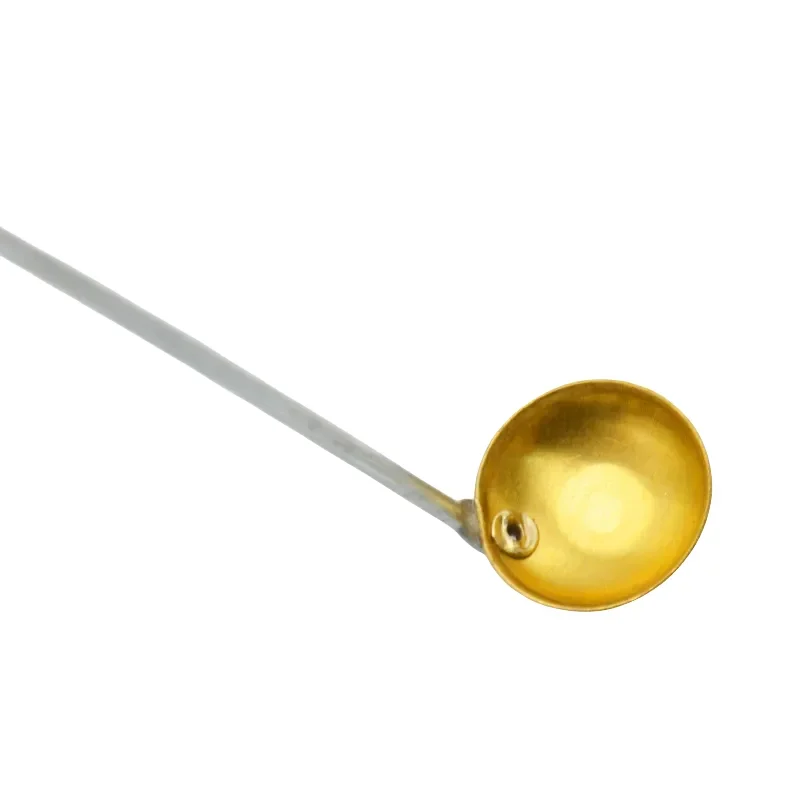 Combustion Spoon Copper Reaction Spoon Heating Tools Chemical & Biological Laboratory Teaching Instrument 10 pcs