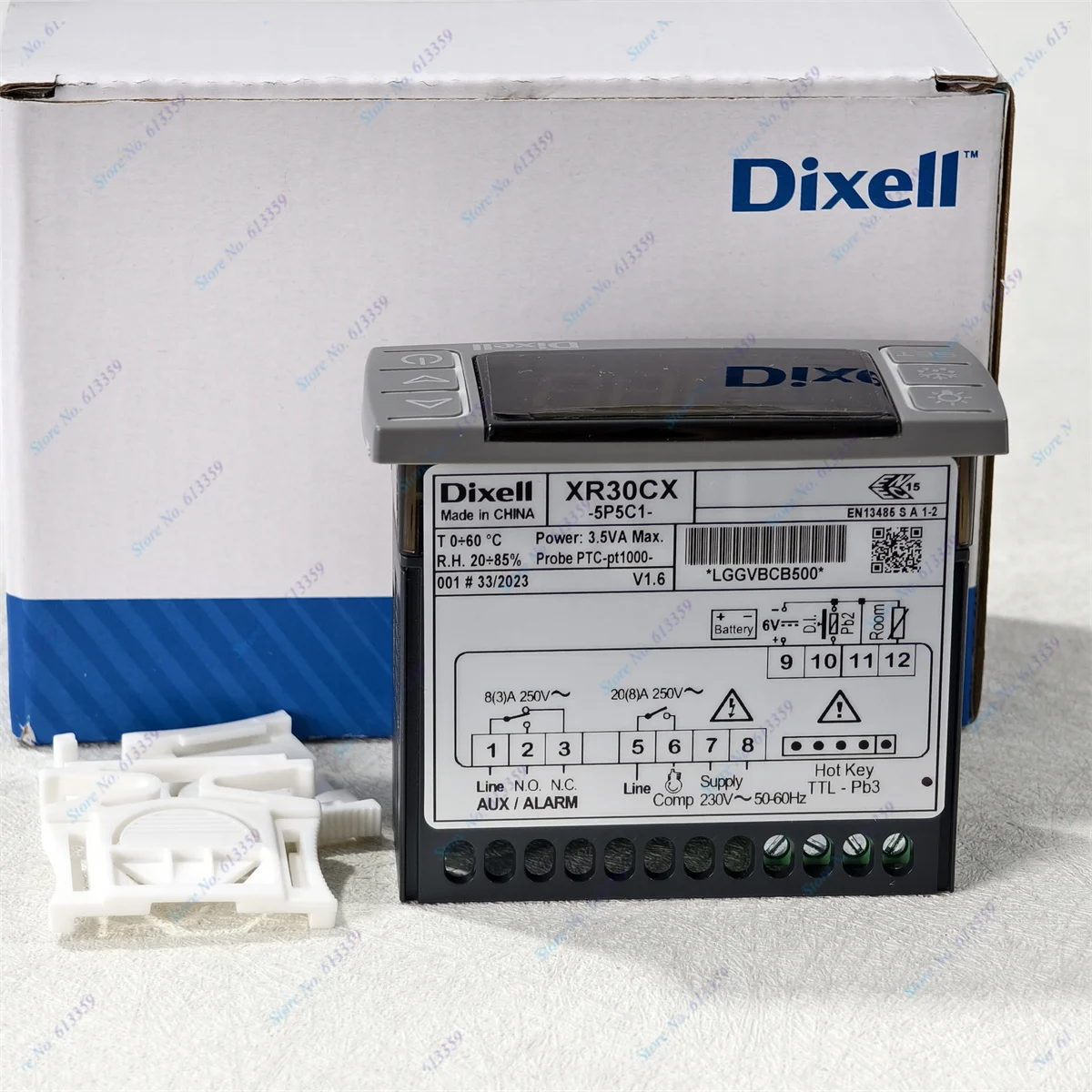 1PC  DIXELL  New Original Genuine  Temperature Controller XR30CX-5P5C1 Bulk Packaging