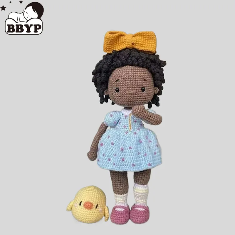 

Handmade Knitting Doll Crochet Zora Girl dolls Crochet Dolls For Home Accessories Craft Toy Ornaments Gifts Finshed Dolls
