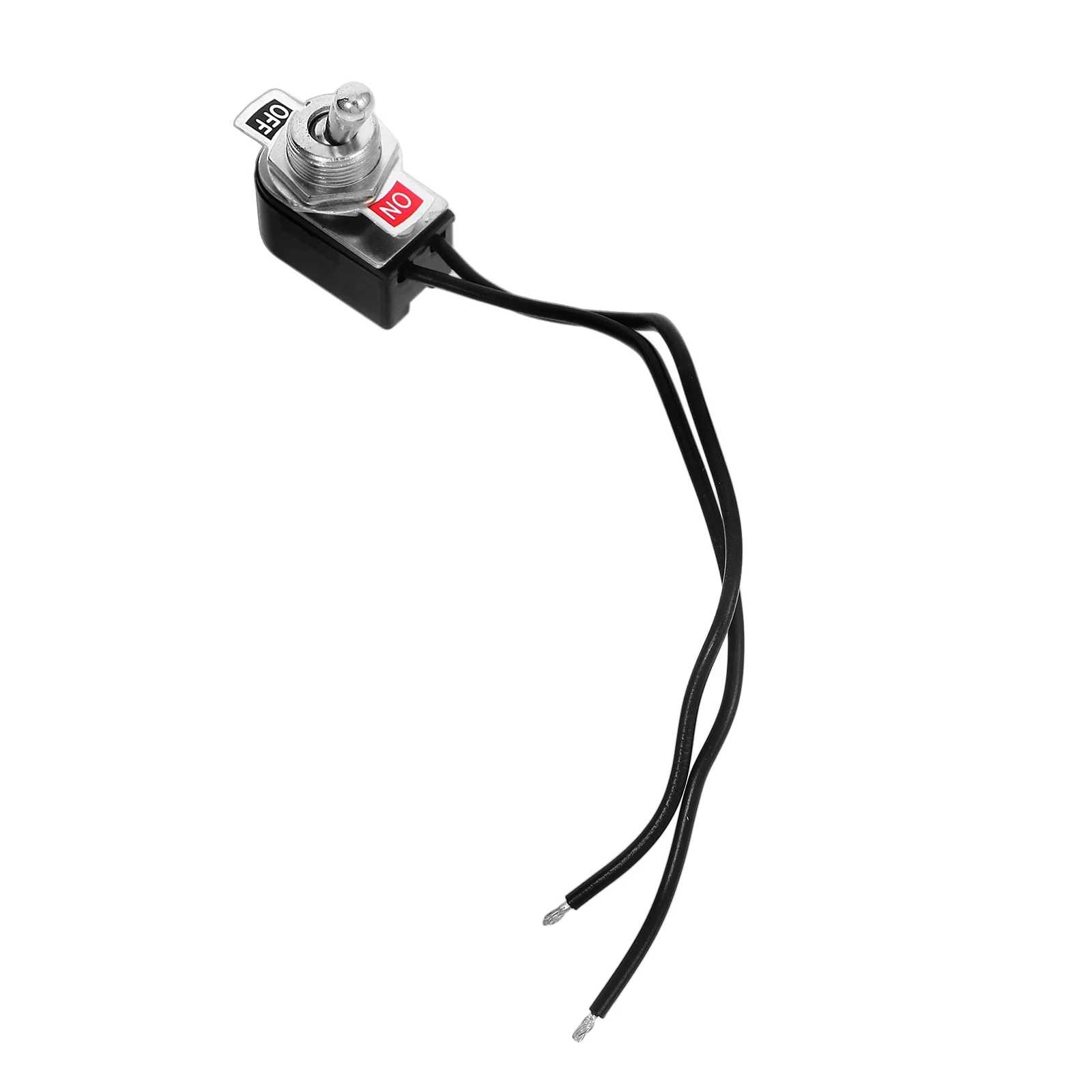 

Mini Toggle 2 Pin On Toggle Switch 6A 125V 3A 250V 5 Lead Wire Car Auto Marine Boat Rocker Heavy Duty