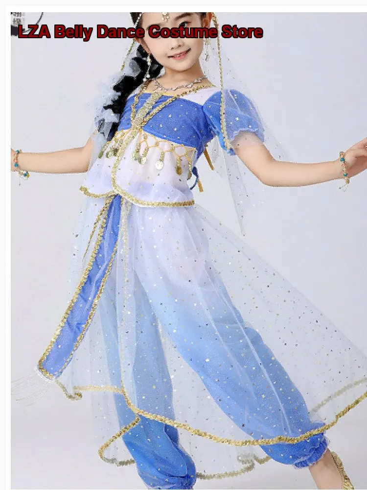 Children's Indian Dance Jasmine Princess Dunhuang Tianzhu Girl Exotic Style New Arrival Kids