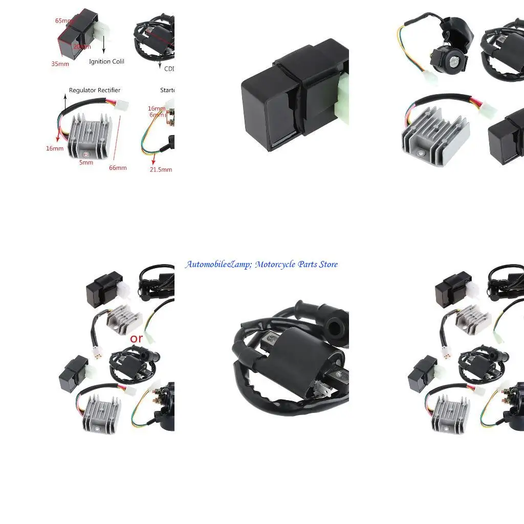 

H7BD Регуляторное реле реле катушка зажигания CDI для китайского ATV Quad 150 200 250 куб.