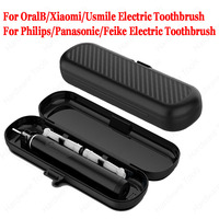 Plastic Storage Case Toothbrush Carry Box SnapOn Design For OralB/ Philips/ Usmile/ Xiaomi/ Panasonic/ Feike Electric Toothbrush