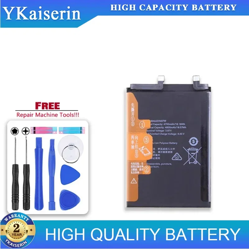 4700Mah Replacement Battery HB466596EFW For Huawei Honor Magic 4 Lite 5G