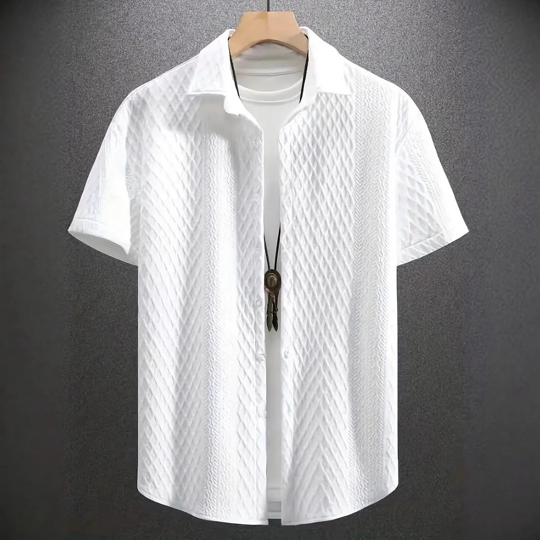 

Men's Short Sleeve Shirt 2025 Spring Season Non-Shrinking Other Material 100% Design Other/Other Pattern Other/Other