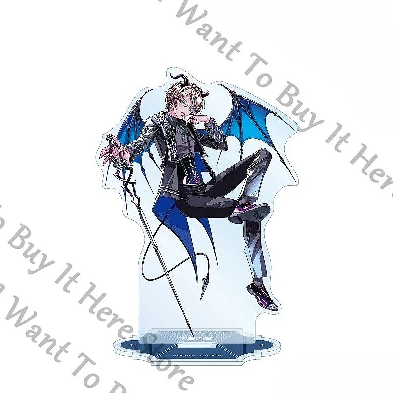 

Anime Danganronpa Kokichi Ouma Kirigiri Kyoko Togami Byakuya Cosplay Cartoon Stand Figure Acrylic Standing Sign Accessories Gift