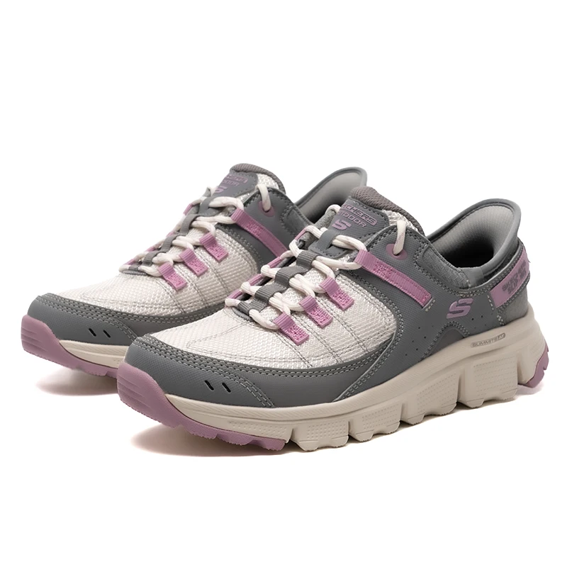 

Skechers Women's Hiking Shoes Outdoor Walking Shoes Fashionable Cushioning Travel Shoes Sports Shoes Daily Casual Shoes 180147-Gypk