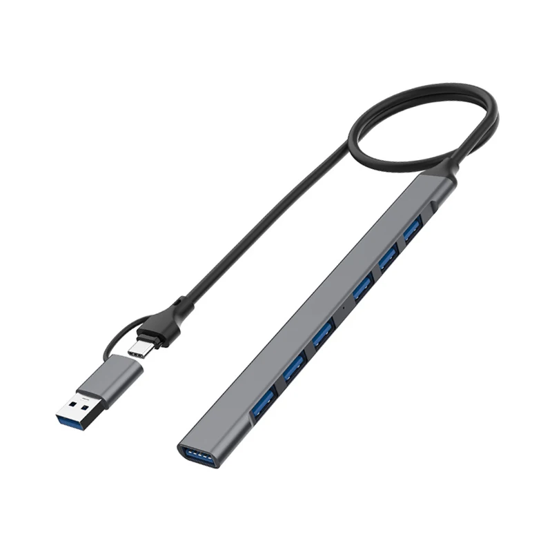 محول مقسم موسع متعدد الوظائف لمحور الألعاب ، محطة إرساء ، محول من النوع C ، USB من النوع C