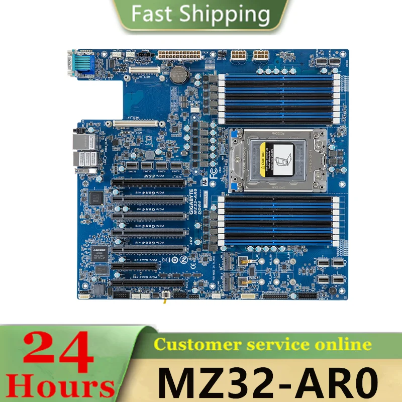 

MZ32-AR0(REV 1,0) Материнская плата для AMD EPYC 7002 series CPU Socket SP3