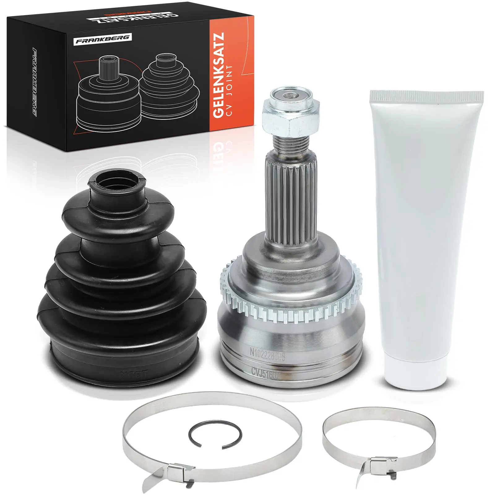 Frankberg 1x Aandrijfas Set Vooras Voor Suzuki Swift 3 EZ MZ 1.3L 1.5L 15-1602 4410163 J00 4410160 J00 4410160J00 4410162 J01