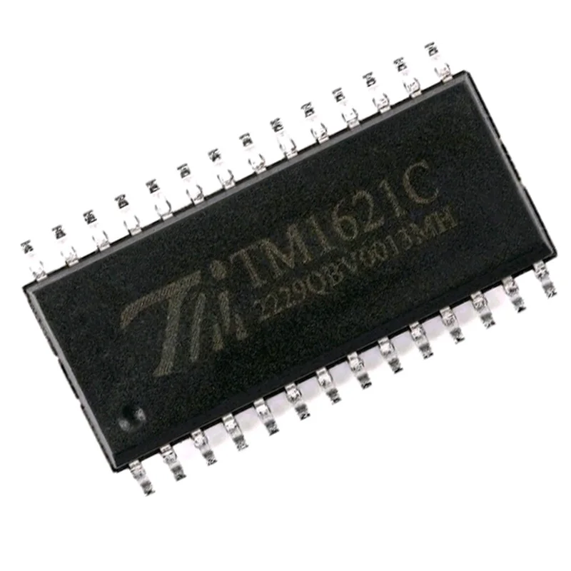 

100 Pieces of Brand New Original Tm1621C Segment Code Lcd Screen Driver Chips, Packaged in Sop28/Ssop28