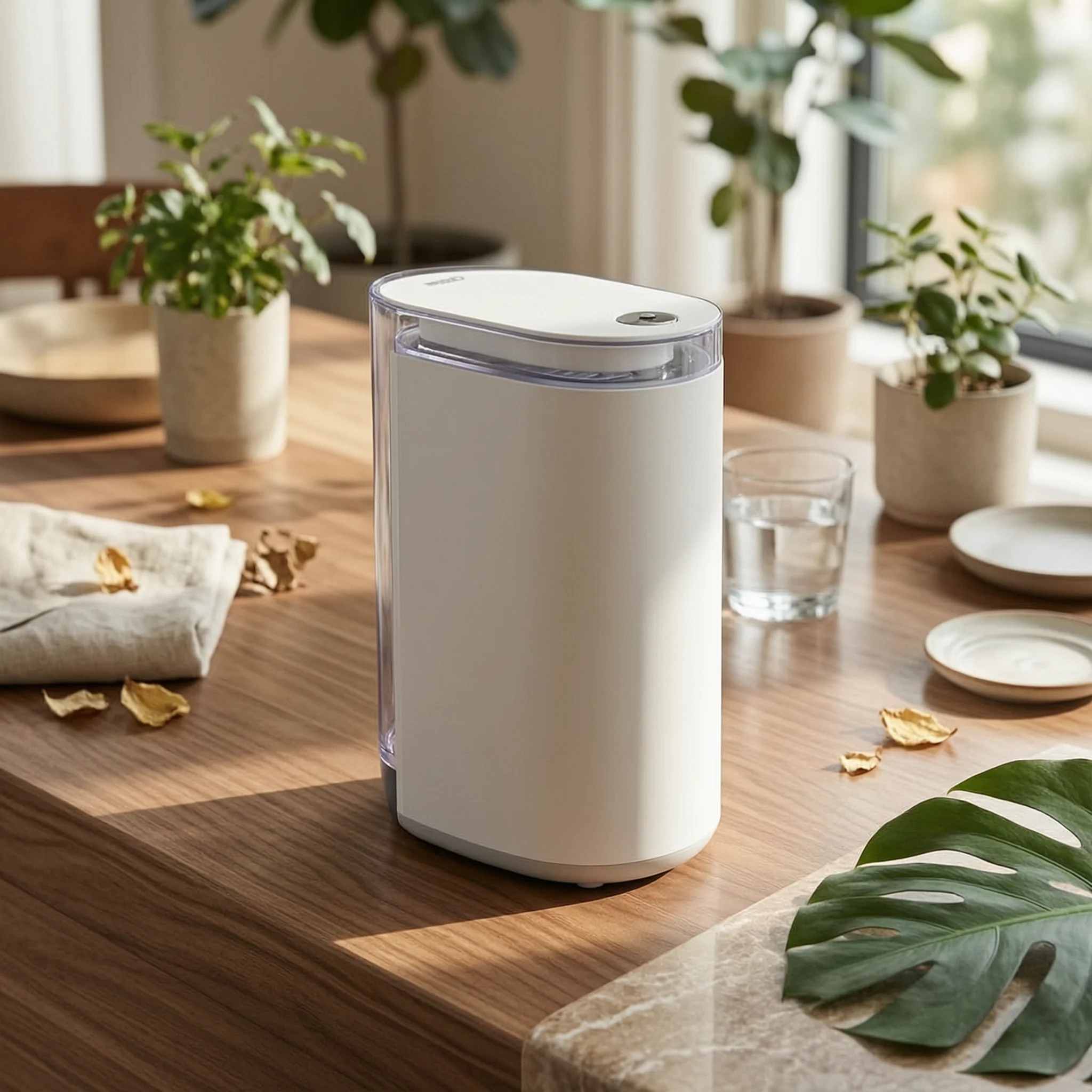 Instant Hot Water Dispenser Touch Control Tabletop Water Dispenser Appliance Rapid Heat Food-Grade for Office Workers, Home Desk