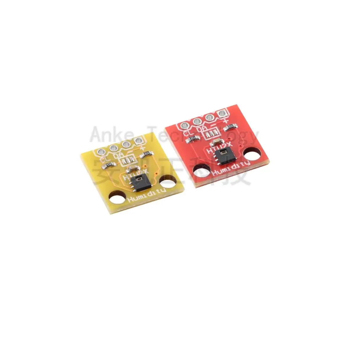 Módulo sensor digital de temperatura e umidade HTU20D/HTU21D, comunicação via interface I2C, 1.5V~3.6VDC