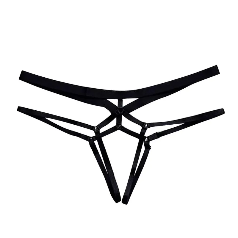 Women\'s Panties Open Sexy Hollow Briefs Underwear Erotic G Strings T-Backs Sweet Crotchless Seamless Panty Panties Women Sexy