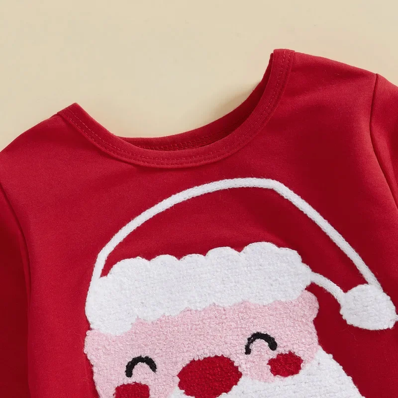 0 to 12 Months Baby Girl Boy Christmas Romper Casual Santa Claus Long Sleeve Jumpsuit for Newborn Autumn Clothes