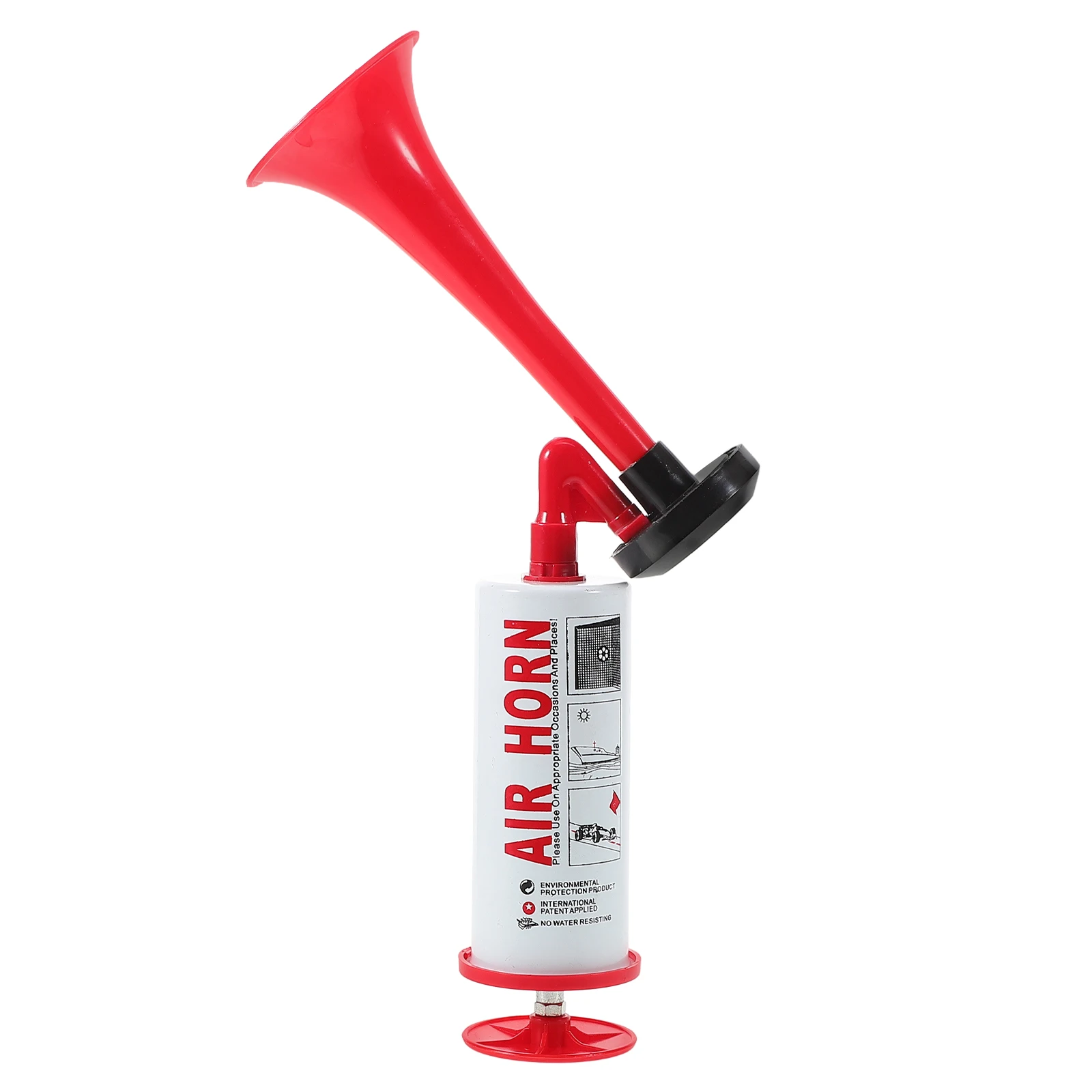 

2 Pcs Air Horns for Sporting Events Boat Airhorn Safety Graduation Metal Trucks