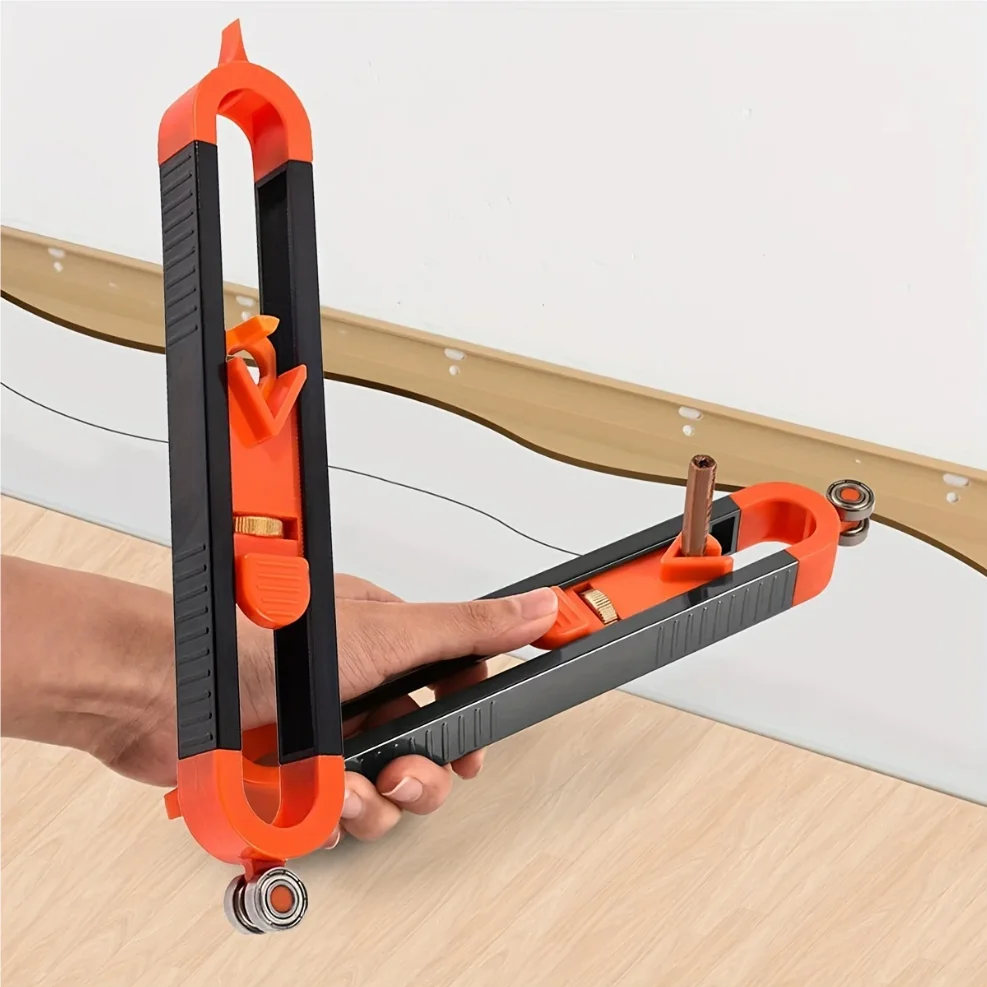 

Contour Gauge Scribe Tool, Precise Profile Duplicator, Irregular Shape Profile Tool for Woodworking, Van Conversion Projects