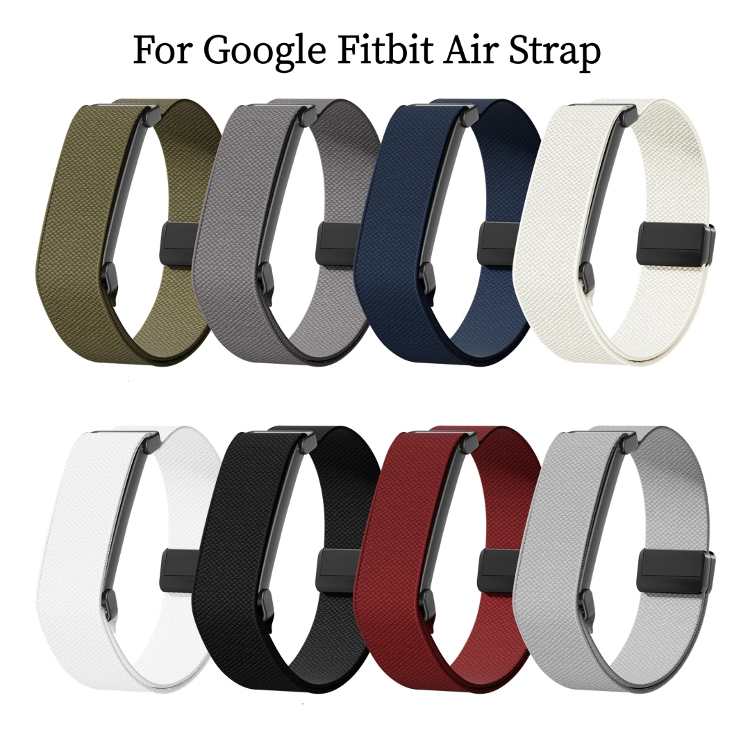 Image of Für Google Fitbit Air Armbänder, elastische Nylon-Fitness-Tracker-Armbänder, verstellbare Ersatz-Sportarmbänder für Fitbit Air