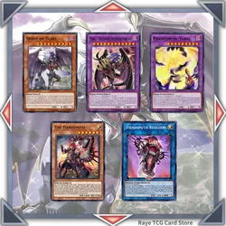 70 PCS The Fiendsmith & Yubel Yugioh Card Game Deck Easy Play Not Original Master Duel DIY Deck MD INFO INFINITE FORBIDDEN