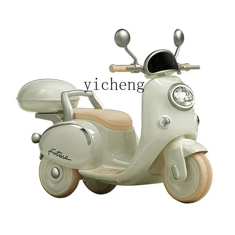 

XL Electric Car Motorcycle over 3 Years Old Can Sit Child Baby Three Wheels Remote Control Toy Car