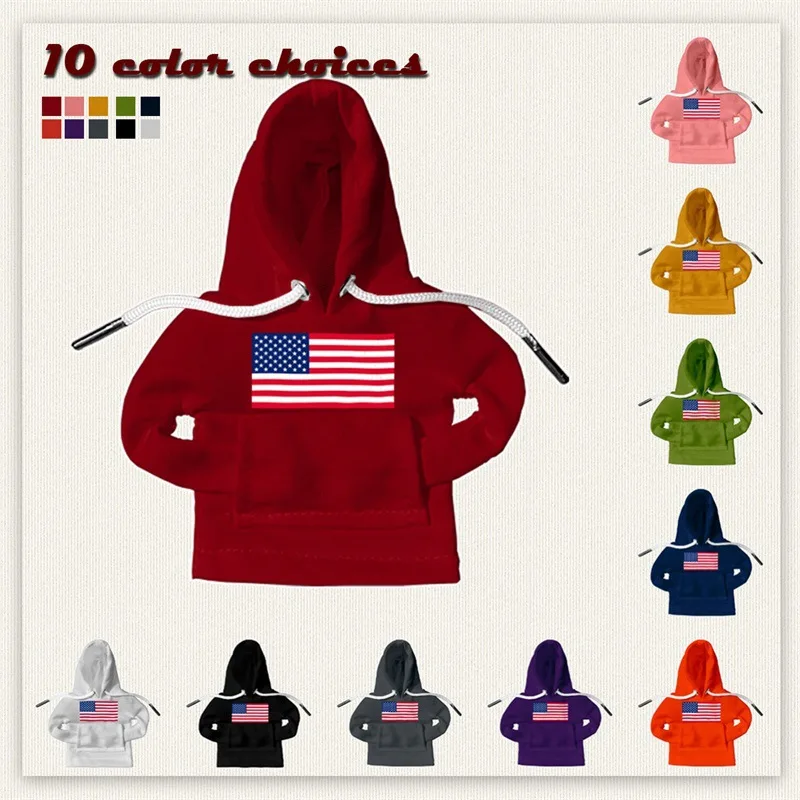 

New Car American Flag Gear Lever Cover Hoodie Car Gear Lever Hood Lining Gear Lever Handle Set Accessories