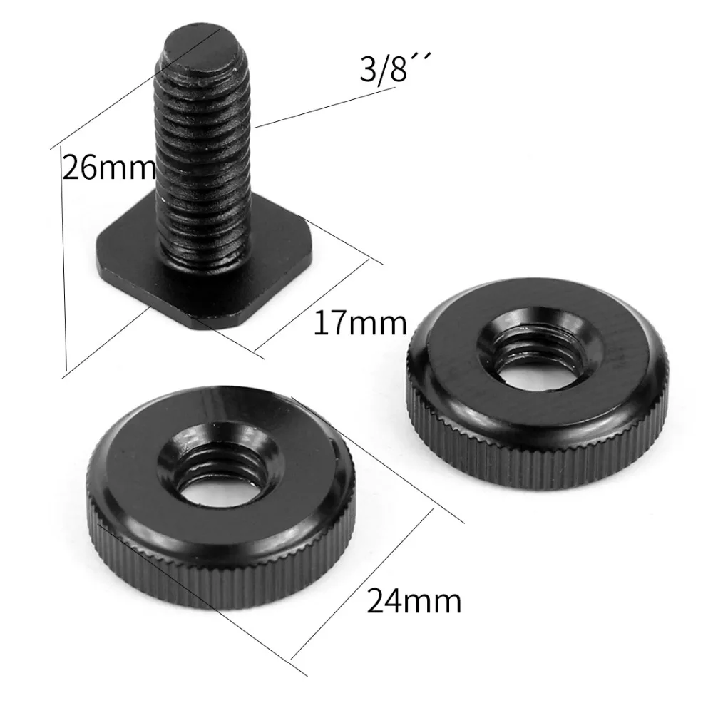 3/8 1/4 5/8 Single Dual Nut Stativplatte zum Blinken Kalter Blitzschuh-Schraubenadapter für GoPro 13 Insta360 X4 Light Stativ-Mikrofonhalter – Detail 39