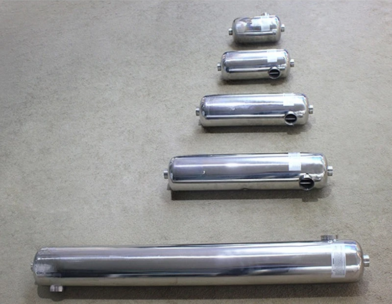 Swimming pool hot and cold water heat exchanger stainless steel three T heat exchanger swimming pool tube
