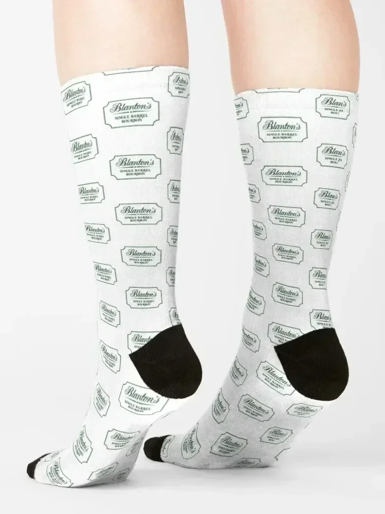 Classic Blantons Whiskey Logo Socks cute hockey compression set Socks Men's Women's