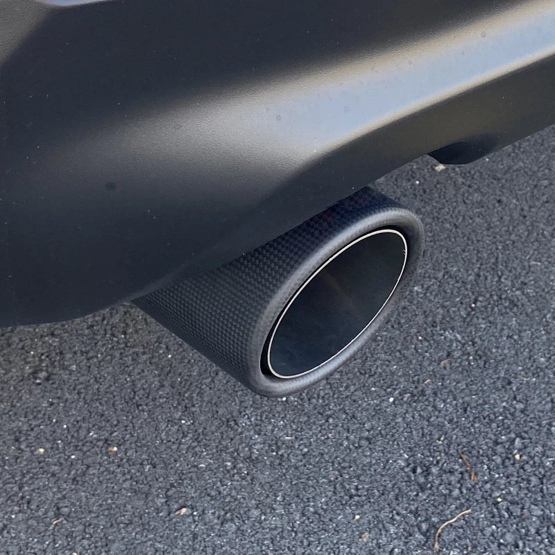 For 2023-25 Toyota Landcruiser LC300 Exhaust Tip Car Accessories Muffler End Pipe Cover Tail Throat Decoration Auto Parts