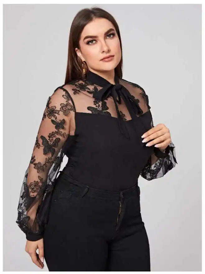 abbigliamento-da-casa-per-donna-taglie-forti-design-con-inserti-in-rete-comodi-pantaloni-lunghi-in-cotone-e-velluto-corallo-abbigliamento-primaverile