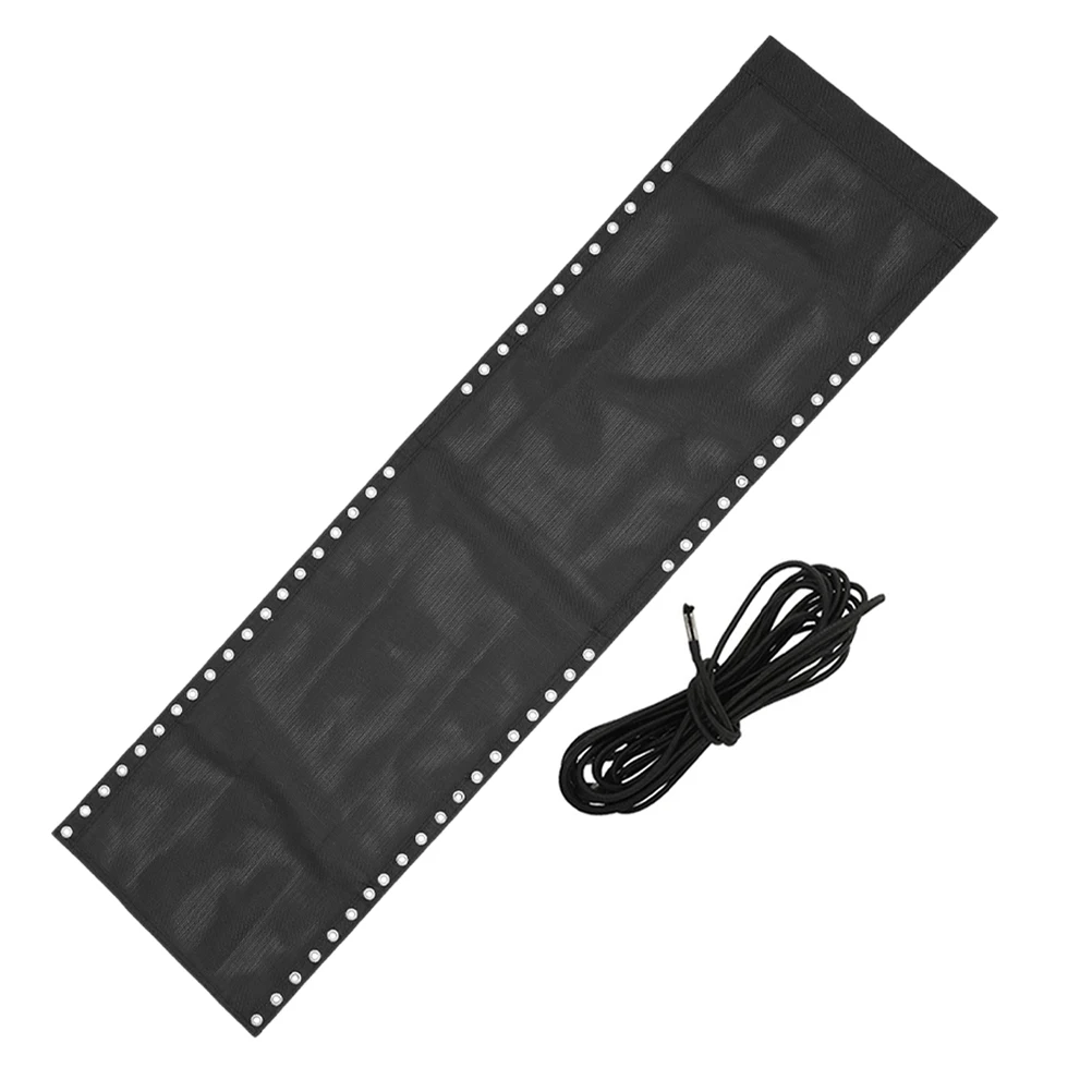 

Lounge Chair Fabric Black Cloth Replacement Accessories for Folding Deck Chairs Durable Canvas Outdoor Balcony Repair Portable
