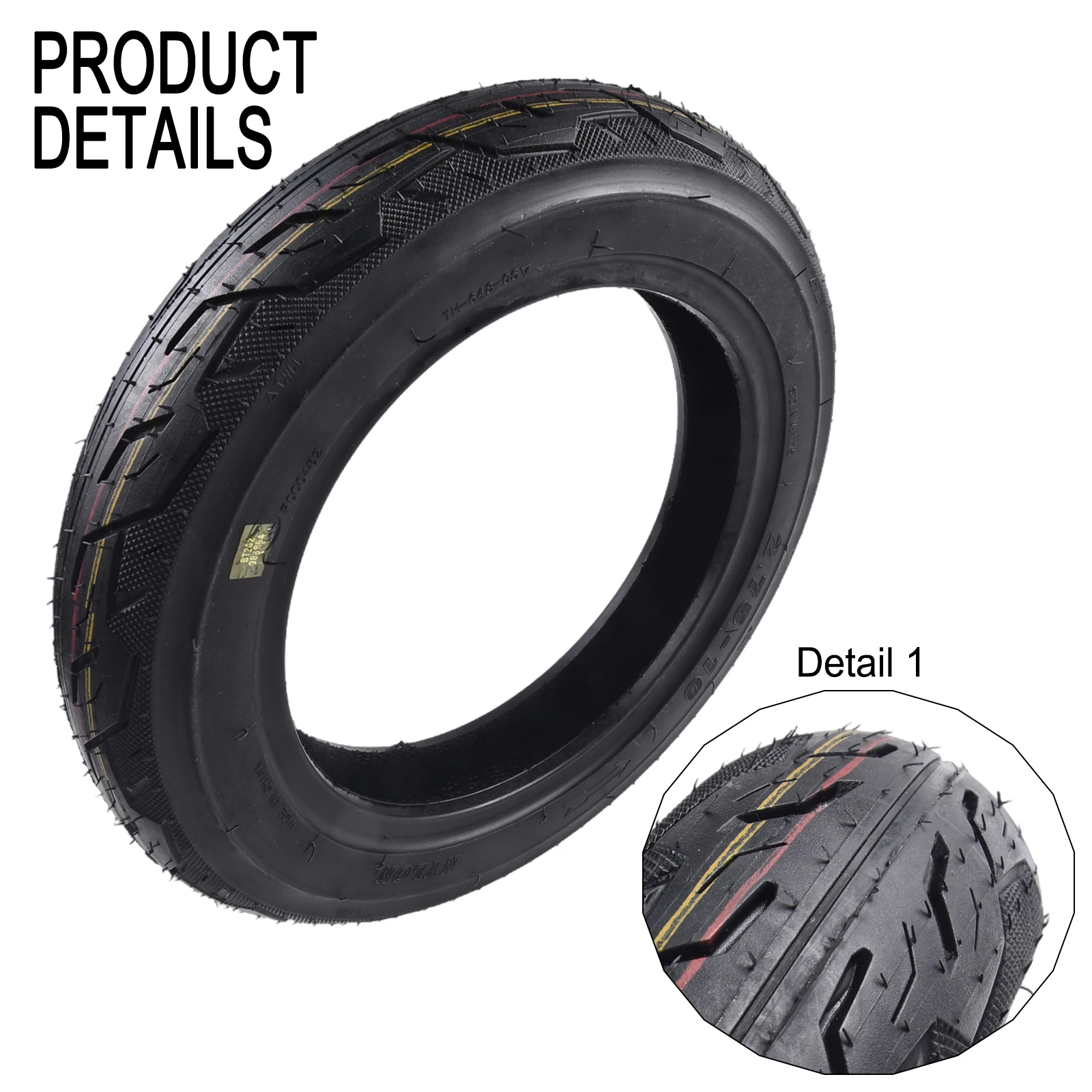 Dirt Bike Tyre E Bike Tyre Tubeless Tyre 14 Inch 14x2 75 2 75 10 Black E Bike Accessories Dirt Bike Accessories